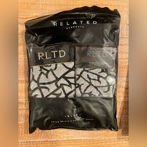 NWT Related RLTD set of mens boxer briefs, no shoe socks and regular socks Small